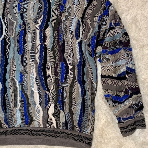 Vintage Blue COOGI Pullover - Picture 5 of 8